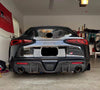 GR Supra 2020+ A90 AG STYLE Carbon Fiber Rear Diffuser(Double Side Exhaust)