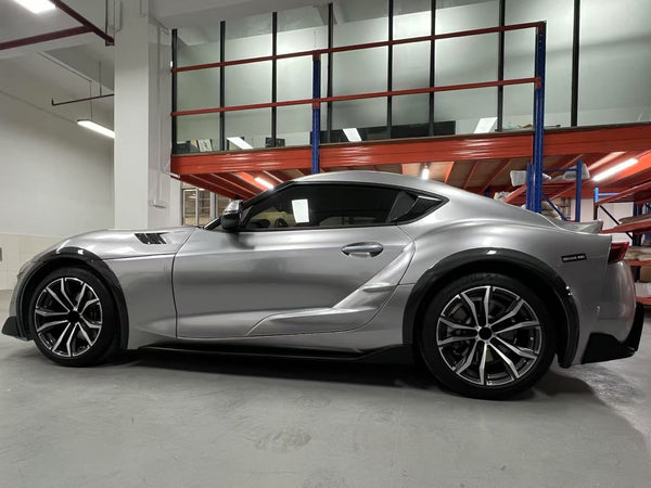 GR Supra 2020+ A90 ART STYLE Carbon Fiber Front & Rear Wheel Brow
