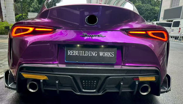 GR Supra 2020+ A90 TM STYLE Carbon Fiber Rear Spats
