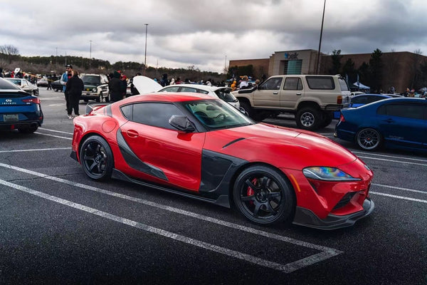 GR Supra 2020+ A90 AG STYLE Carbon Fiber Side Skirts