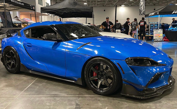 GR Supra 2020+ A90 TD STYLE Carbon Fiber Side Skirts