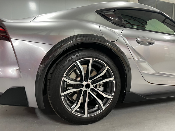 GR Supra 2020+ A90 ART STYLE Carbon Fiber Front & Rear Wheel Brow