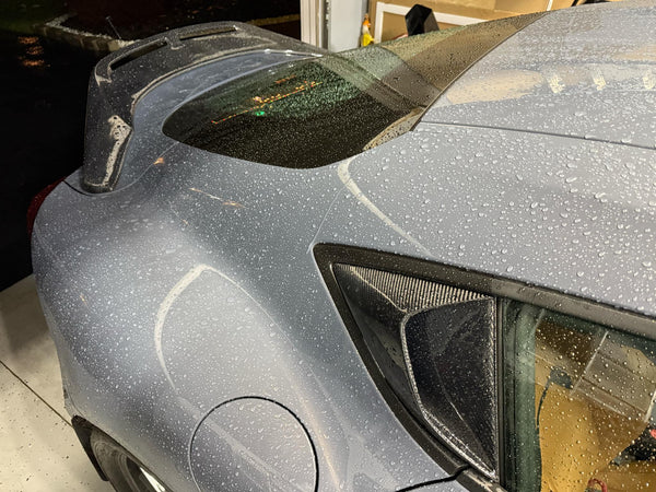 GR Supra 2020+ A90 OE STYLE Carbon Fiber Side Window Cover