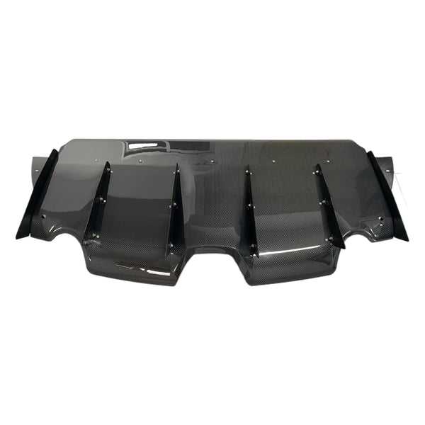GR Supra 2020+ A90 VRS STYLE Carbon Fiber Rear Diffuser
