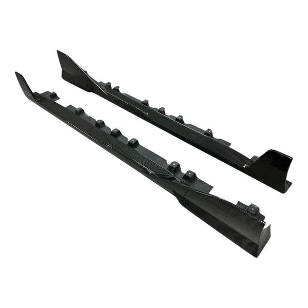 GR Supra 2020+ A90 TM STYLE Carbon Fiber Side Skirts