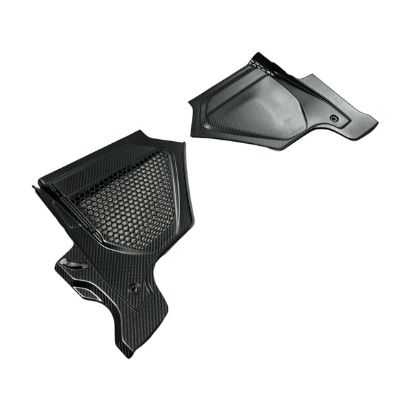 BMW M3G80 M4G82 OE STYLE Pre-preg CarbonBrake Cover Cabin Mesh Panel