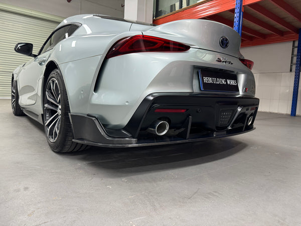 GR Supra 2020+ A90 MZ STYLE Carbon Fiber Rear Diffuser