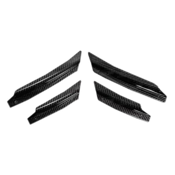 Corvette C8 RW STYLE Pre-preg Carbon Front Canards