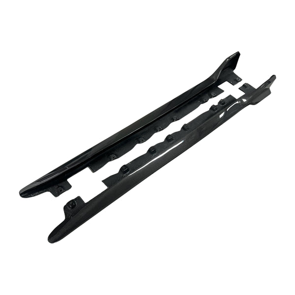 GR Supra 2020+ A90 AD V1 STYLE Carbon Fiber Side Skirts