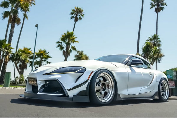 GR Supra 2020+ A90 TD STYLE Carbon Fiber Side Skirts