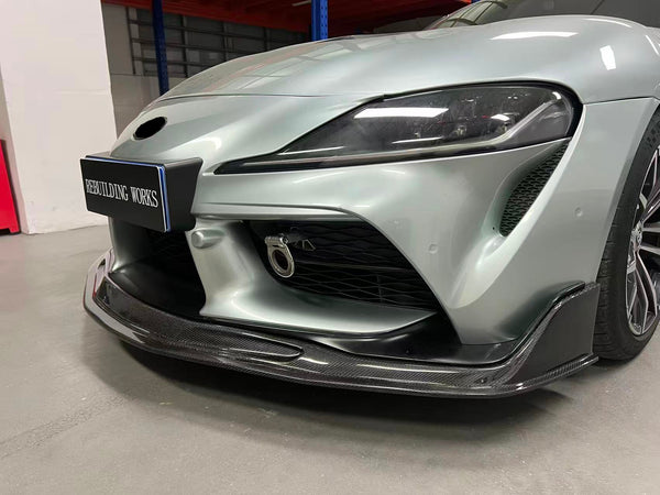 GR Supra 2020+ A90 SH STYLE Carbon Fiber Front Lip