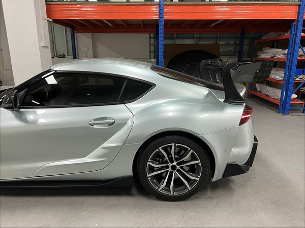 GR Supra 2020+ A90 VE STYLE Pre-preg Carbon Swan Neck Wing