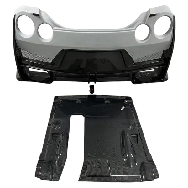 Nissan GT-R R35 (2008-2024) NIS Rear Bumper & Rear Trunk(Rear bumper require rear trunk to fit)