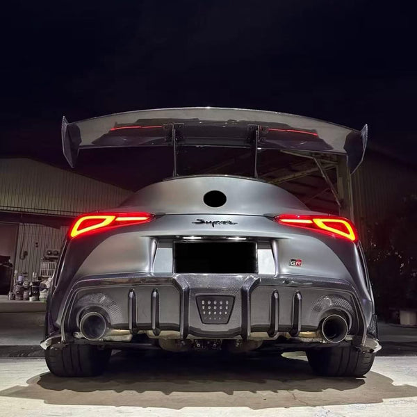 GR Supra 2020+ A90 AD STYLE Carbon Fiber Rear Diffuser