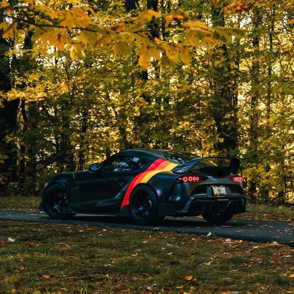 GR Supra 2020+ A90 TD STYLE Carbon Fiber Door Garnish