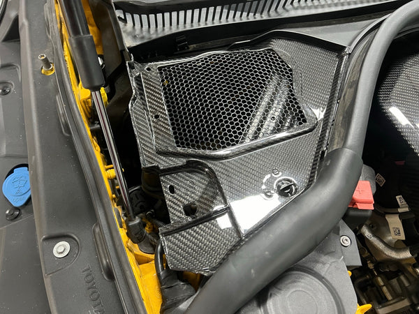 GR Supra 2020+ A90 LHD OE STYLE Pre-preg Carbon Fiber Engine Bay Panels