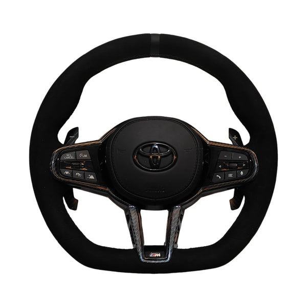 GR Supra 2020+ MK5 A90A91 Carbon Fiber Steering Wheel