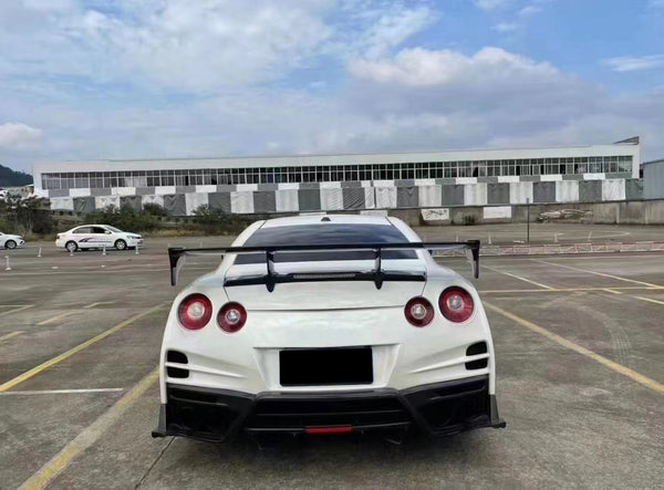 GTR-R35 TS V3 Carbon Fiber Rear bumper
