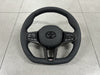 GR Supra A91-MT Edition G8X Style Smooth Leather with Carbon Fiber Steering Wheel
