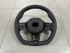 GR Supra Manual G8X Style Smooth Leather with Carbon Fiber Steering Wheel
