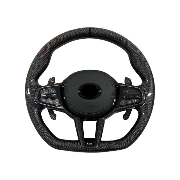 GR Supra A90/A91 G8X Style Carbon Fiber Steering Wheel