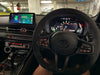 TOYOTA GR Supra 2020+ MK5 A90A91 G8X Style Alcantra with Carbon Fiber Steering Wheel