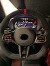 GR Supra A90/A91 G8X Style Alcantara With Carbon Fiber Steering Wheel