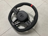 TOYOTA GR Supra 2020+ MK5 A90A91 G8X Style Alcantra with Carbon Fiber Steering Wheel