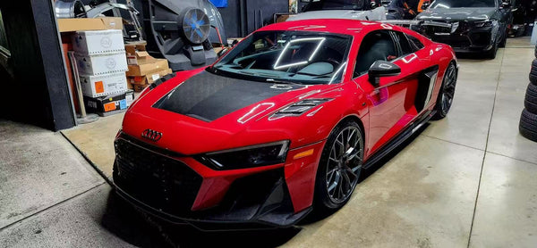 R8 OE Side Window Panels