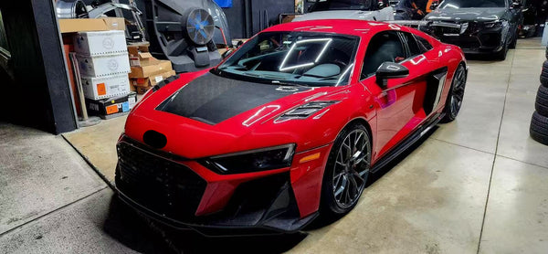 R8 OE Side Window Panels