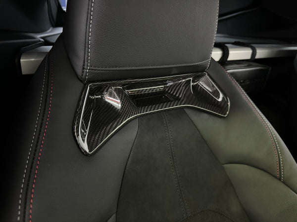 GR Supra 2020+ A90 OE STYLE Pre-preg Carbon Seat insert covers set