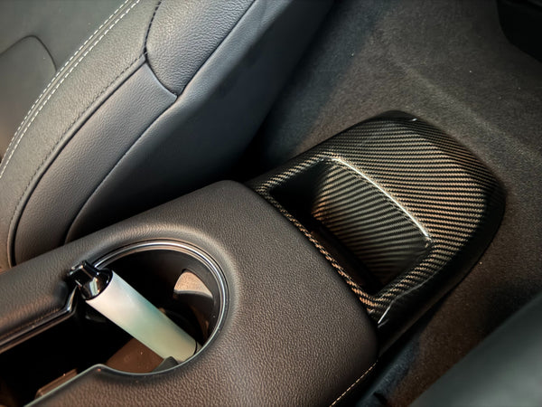 GR Supra 2020+ A90 OE STYLE Pre-preg Carbon Storage compartment cover