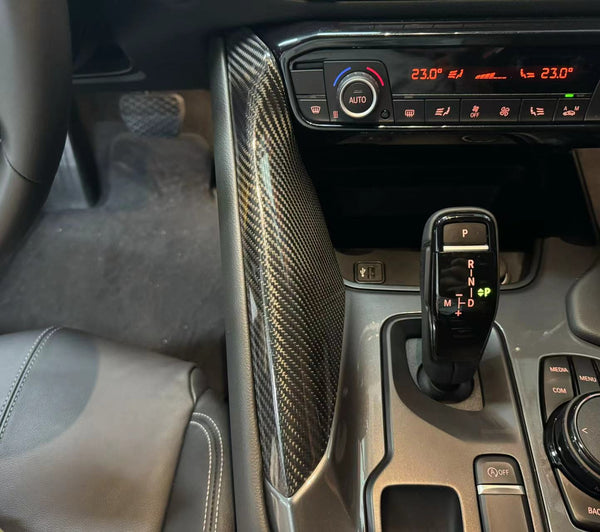 GR Supra 2020+ A90 OE STYLE Pre-preg Carbon Shift Knob Side Cover
