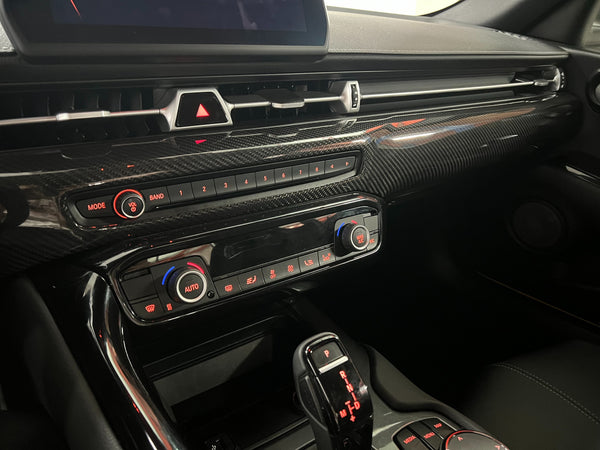 GR Supra 2020+ A90 OE STYLE Pre-preg Carbon Dashboard Trims