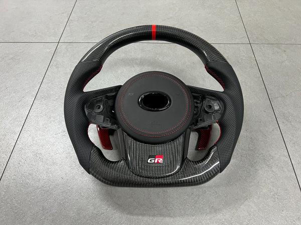 GR Supra A90/A91 OE Carbon Fiber Steering Wheel