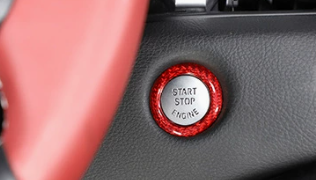 GR Supra 2020+ A90 OE STYLE Pre-preg Carbon One-touch Start Button Cover