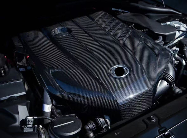 GR Supra 2020+ A90 OE STYLE Pre-preg Carbon Engine Cover For 3.0