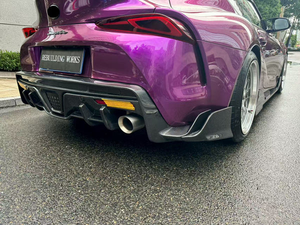 GR Supra 2020+ A90 TM STYLE Carbon Fiber Rear Spats