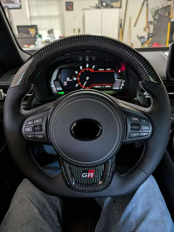 GR Supra A90/A91 OE Carbon Fiber Steering Wheel