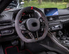 GR Supra A90/A91 G8X Style Alcantara With Carbon Fiber Steering Wheel