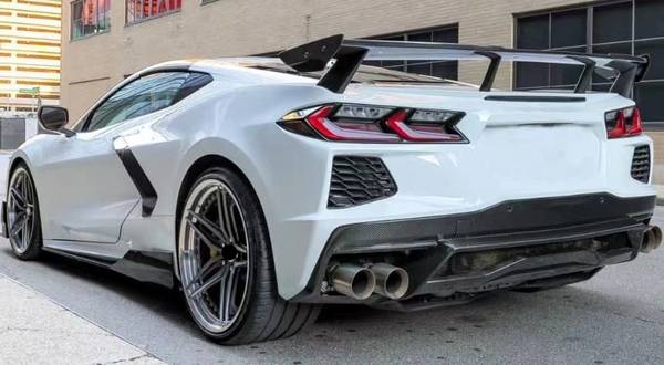 Corvette C8 Z51 STYLE Carbon Fiber Rear Wing