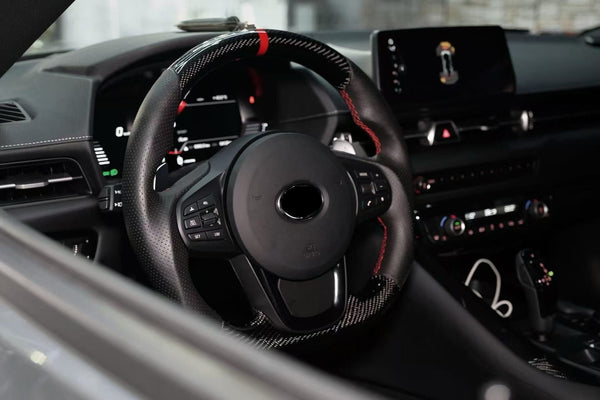 GR Supra A90/A91 Carbon Fiber Steering Wheel