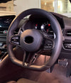 GR Supra A90A91 G8X Style Leather with Carbon Fiber Steering Wheel