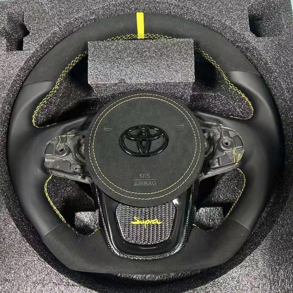 GR Supra 2020+ MK5 A90A91 Carbon Fiber Steering Wheel