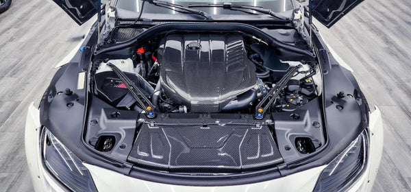GR Supra 2020+ A90 OE STYLE Pre-preg Carbon Fiber Cooling plate