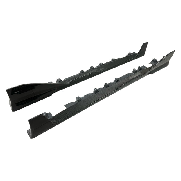 GR Supra 2020+ A90 TM STYLE Carbon Fiber Side Skirts