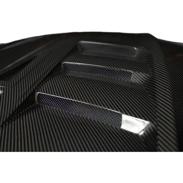GTR-R35 TS V3 STYLE Carbon Fiber Hood