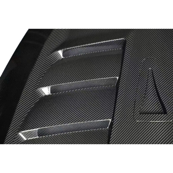 GTR-R35 TS V3 STYLE Carbon Fiber Hood