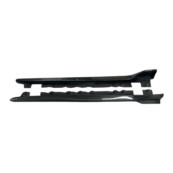 GR Supra 2020+ A90 AD V1 STYLE Carbon Fiber Side Skirts