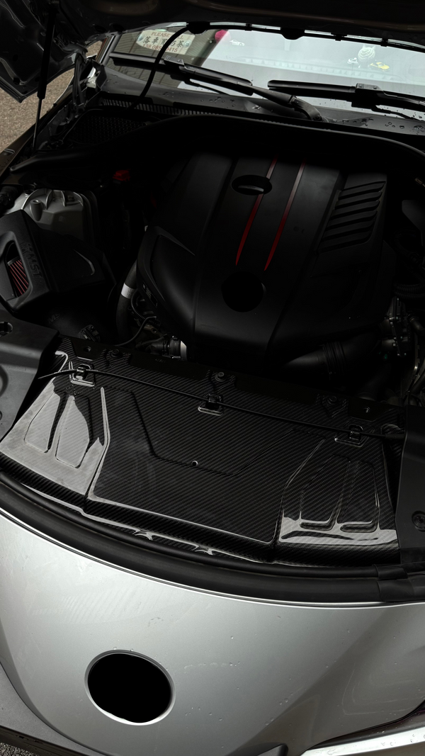 GR Supra 2020+ A90 OE STYLE Pre-preg Carbon Fiber Cooling plate